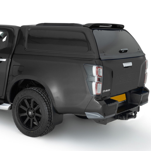 Black Aeroklas Canopy for D-Max 2025 Onwards Double Cab