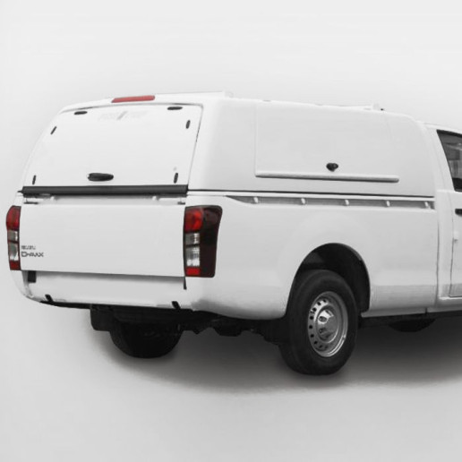 Isuzu D-Max Single Cab 2021- ProTop Gullwing Canopy with FRP Rear Door in Various Colours