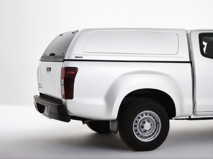 Isuzu D-Max Extended Cab 2012-2016 Aeroklas Commercial Canopy IACC2885