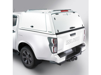 Pro//Top Gullwing Commercial Hardtop in 527 Splash White for Isuzu D-Max 2025 On