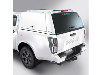 Isuzu D-Max Pro//Top gullwing canopy with solid tailgate