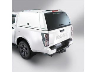 Isuzu D-Max Pro//Top gullwing canopy with solid tailgate