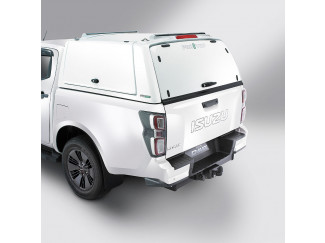 Isuzu D-Max Pro//Top gullwing canopy with solid tailgate