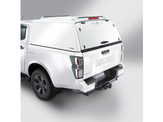 Isuzu D-Max Pro//Top gullwing canopy with solid tailgate