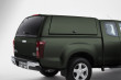 Isuzu D-Max Extended Cab 2012-2016 Carryboy Gullwing Canopy in 527 Splash White