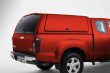 Isuzu D-Max Extended Cab 2012-2016 Carryboy Gullwing Canopy in 527 Splash White