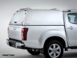 Pro//Top Tradesman Canopy Double Cab In 527 Splash White - Solid Rear Door
