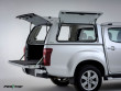 Isuzu D-Max Pro//Top Gullwing Hard Top Canopy with Glass Rear Door – Splash White Coloured