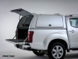 Isuzu D-Max Pro//Top Gullwing Hard Top Canopy with Glass Rear Door – Splash White Coloured