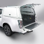 Isuzu D-Max Extended Cab 2025- ProTop Gullwing Commercial Canopy in 554 Obsidian Grey with Glass Rear Door IACC5882-554