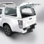 Isuzu D-Max Extended Cab 2025- ProTop Gullwing Commercial Canopy in 527 Splash White with Solid Rear Door IACC5882-527S