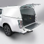 2021 Isuzu D-Max Pro//Top Gullwing Commercial  Canopy IACC4884 with Glass Rear Door in 527 Splash White