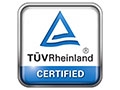 TUV Rheinland Certified